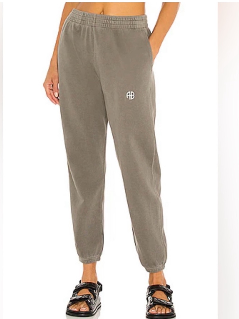 Anine Bing Sport Evan Jogger Sweatpants Women’s XS Olive W